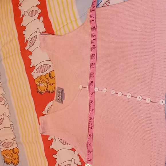 Vintage 80's,Very Sexy,Pretty Pink,Knit,Crop Top with Floral Button Detail💕 - Picture 9 of 12